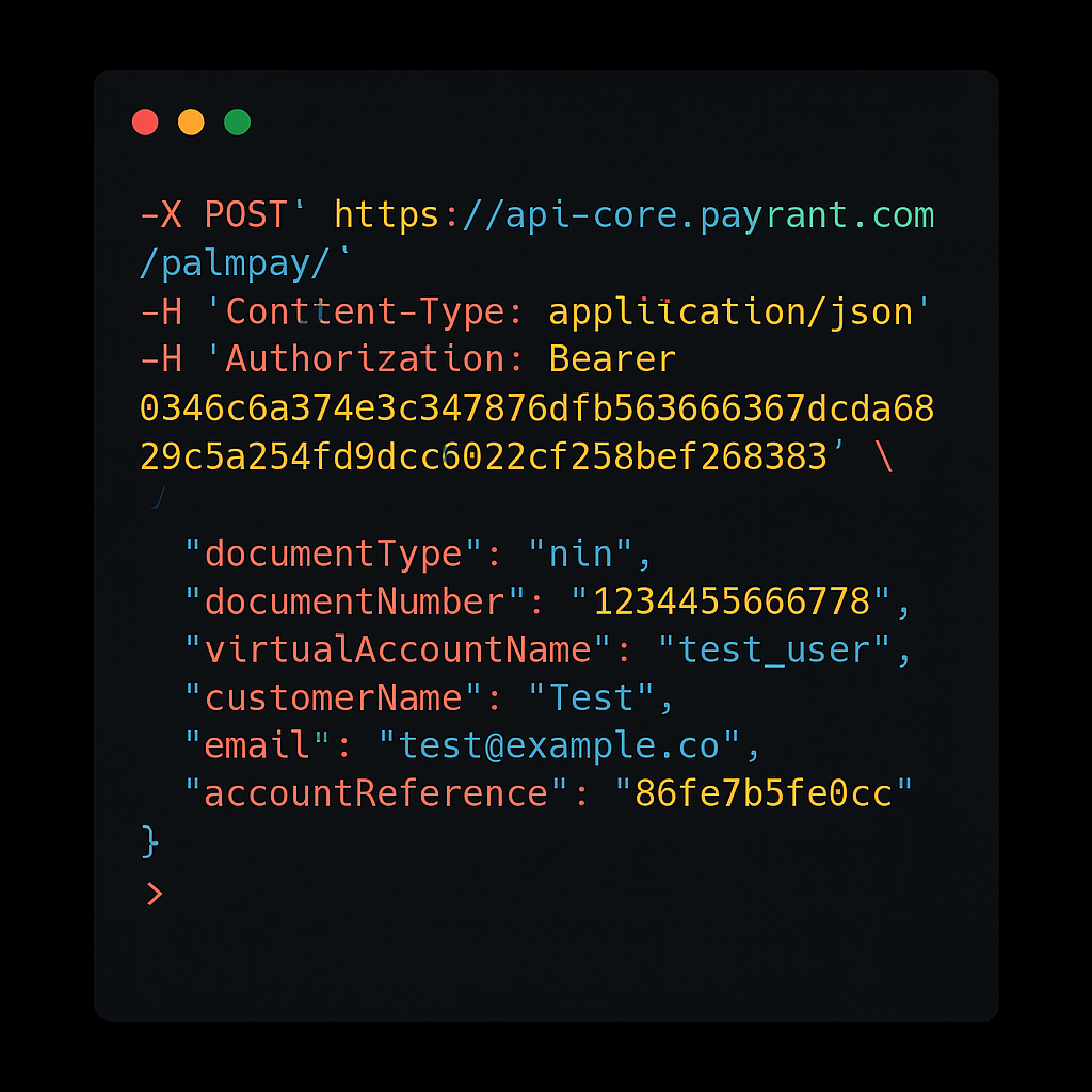 API Code Sample